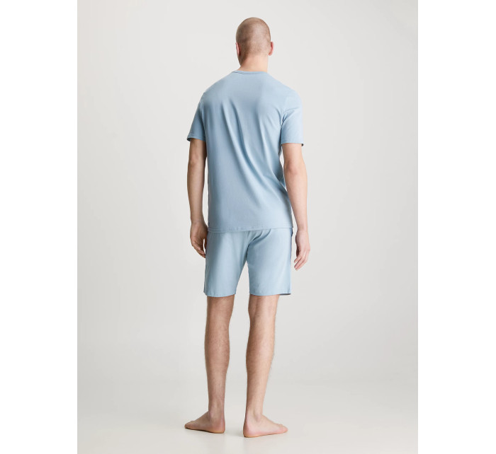 Pánské pyžamo NM2428E CYA modrošedé - Calvin Klein
