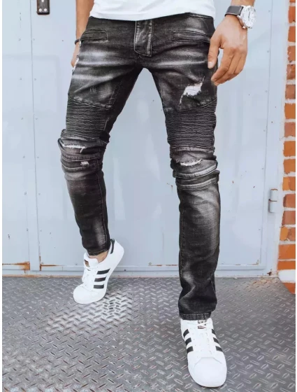 Pánské černé kalhoty Dstreet model 21965156 - FashionStreet