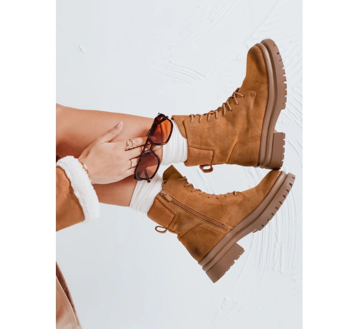 Dámské kozačky camel Dstreet model 21971992 - FashionStreet