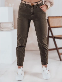 Dámské džínové kalhoty light brown Dstreet model 21983399 - FashionStreet