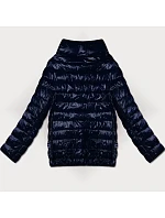 Lekko ocieplana dwustronna kurtka do bioder Goodlookin granatowa (P21-7213/7212-99)