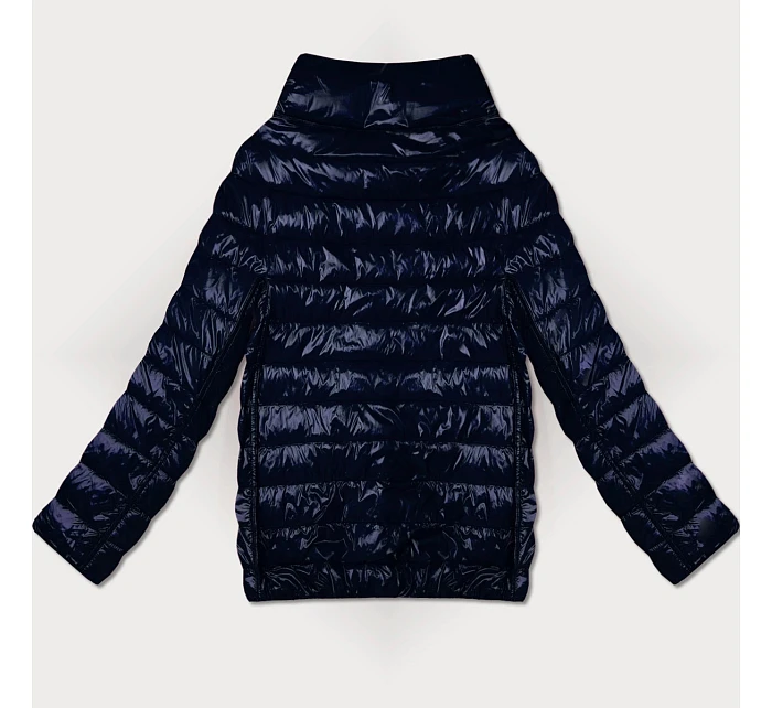 Lekko ocieplana dwustronna kurtka do bioder Goodlookin granatowa (P21-7213/7212-99)