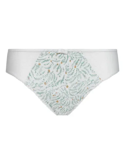 Dámské kalhotky z bio bavlny DIM GENEROUS COTTON BIO SLIP - DIM - bílá