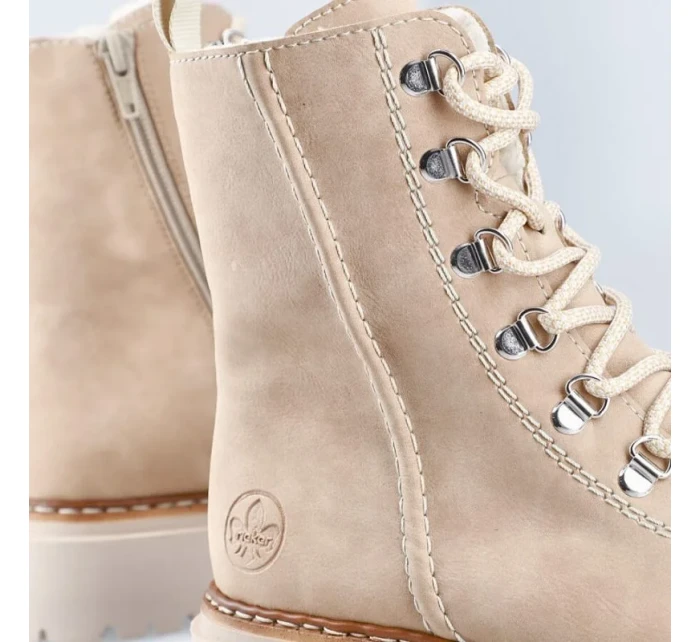 W béžové zateplené model 20493057 - Rieker