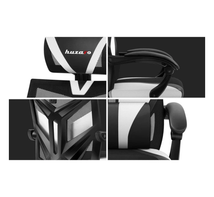 Herní židle model 21326178 5.0 White - Huzaro