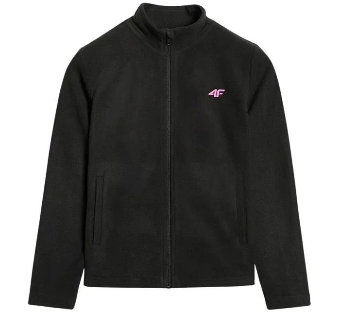 Dívčí fleece tmavě černý JWAW25TFLE 20S model 21394952 - 4F Dívčí fleece tmavě černý JWAW25TFLE 20S model 21394952 - 4F