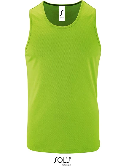 SOL'S Sporty TT Men Pánské sportovní tílko 25.2073 neon green SOL'S Sporty TT Men Pánské sportovní tílko 25.2073 neon green