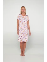 Noční košile s krátkými rukávy model 19696570 - Vamp