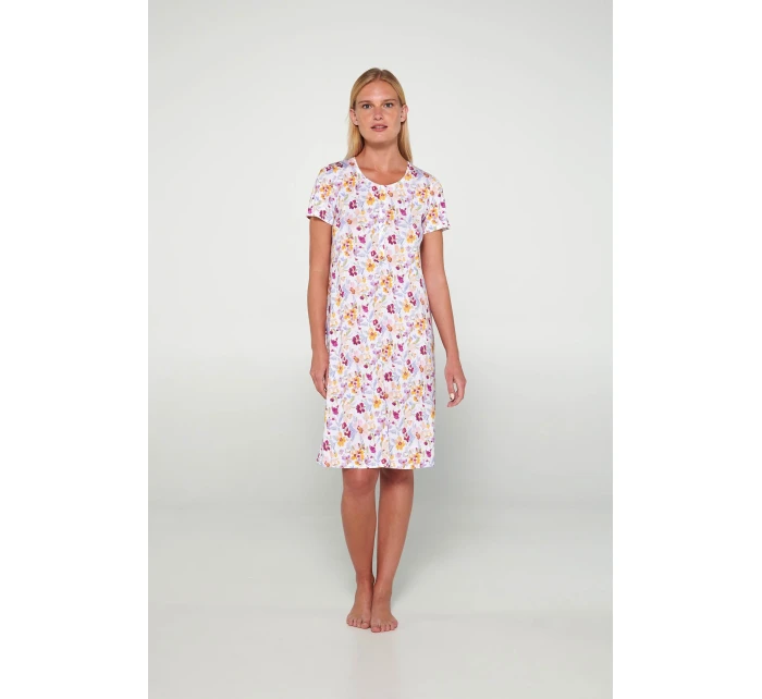 Noční košile s krátkými rukávy model 19696570 - Vamp