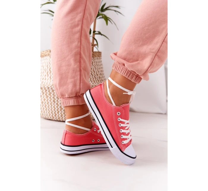 Dámské Klasické Tenisky Korálové model 21558078 - Boto Dámské Klasické Tenisky Korálové model 21558078 - Boto