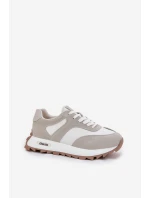 Semišové tenisky na platformě dámské Big Star HIPOLY SYSTEM model 21694410 - Big Star Shoes