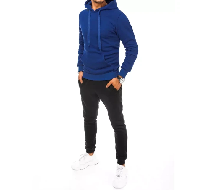 FashionStreet pánská modročerná tepláková souprava AX0637