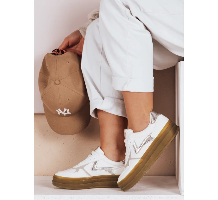 Dámské sportovní tenisky SPARKSOLO silver FashionStreet ZY0629