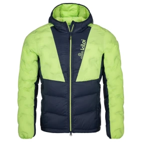 Pánská zateplená bunda TEVERY-M Světle zelená - Kilpi