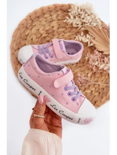 Dětské tenisky model 21654294 Růžové - Lee Cooper