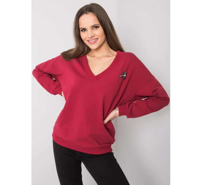 Mikina RV BL model 16719692 kaštanová - FPrice