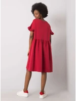 Šaty RV SK 5576.04 tmavě červená