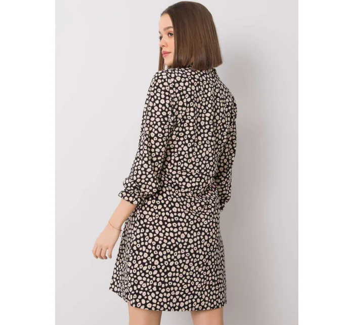 Šaty WN SK R817.66 černá a béžová