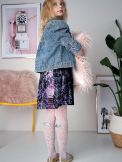 Dívčí vzorované punčochové kalhoty model 18272401 - Knittex