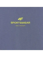 Pánské tričko 4F M2961 denim 4FWAW25TTSHM2961 32S pánské Pánské tričko 4F M2961 denim 4FWAW25TTSHM2961 32S pánské