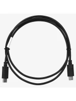 Kabel Lanberg CA-CMCM-10CU-0010-BK (USB Type C - USB Type C ; 1m; barva černá)