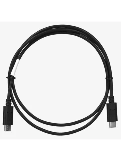 Kabel Lanberg CA-CMCM-10CU-0010-BK (USB Type C - USB Type C ; 1m; barva černá)