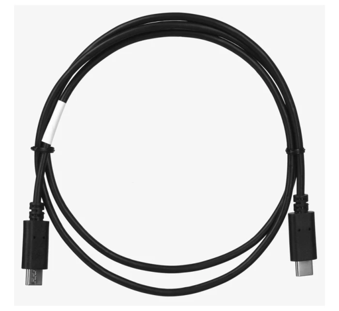 Kabel Lanberg CA-CMCM-10CU-0010-BK (USB Type C - USB Type C ; 1m; barva černá)