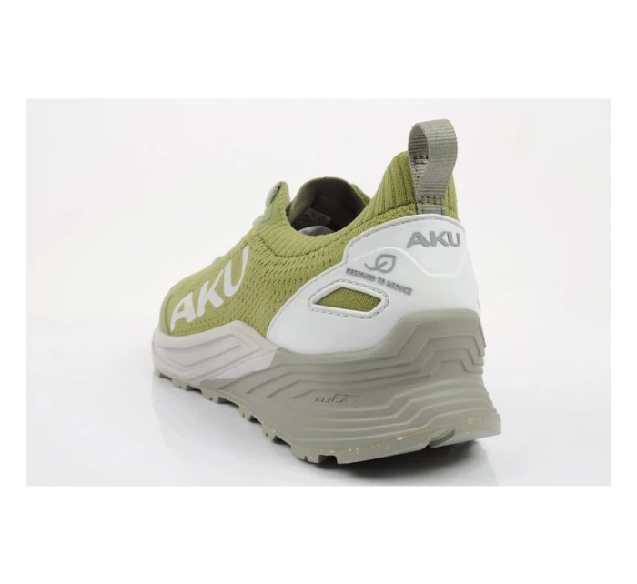 Aku pánské outdoorové trekové boty Aira pohodlné turistické zelené šedé