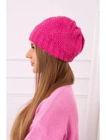 Dámská čepice Danuta K331 růžová Dámská čepice Danuta K331 růžová