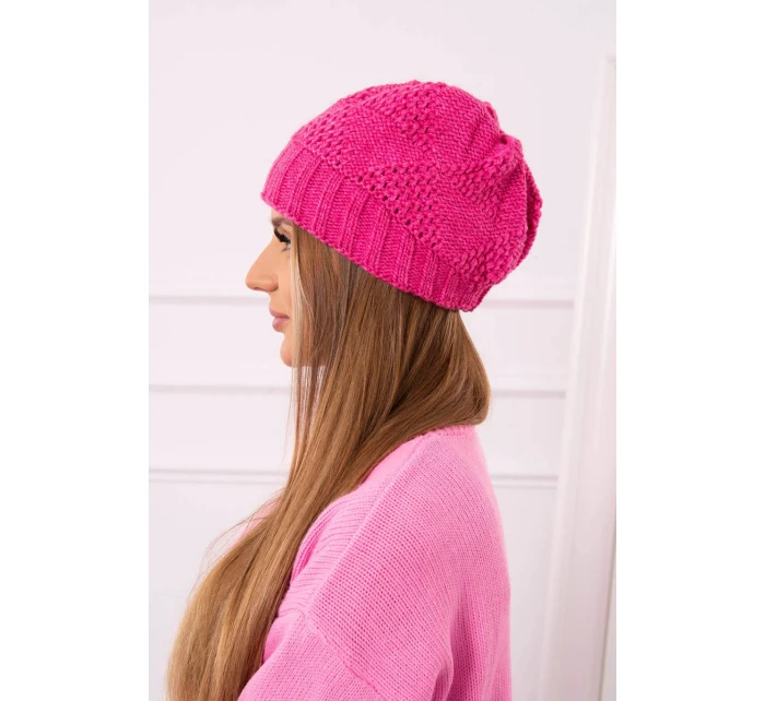Dámská čepice Danuta K331 růžová Dámská čepice Danuta K331 růžová
