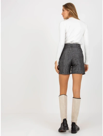 Dámské šortky LK SN tmavě šedé model 17899831 - FPrice Dámské šortky LK SN tmavě šedé model 17899831 - FPrice