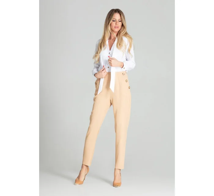 Dámská halenka model 18419439 bílá - Figl Dámská halenka model 18419439 bílá - Figl