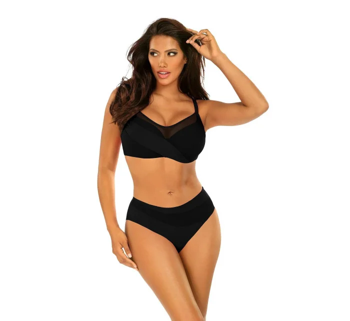 Dámské dvoudílné plavky Fashion 18 model 18446122 černé - Self