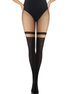 Dámské punčochové kalhoty FASHION 05/20 40-20 den Černá - Sesto Senso