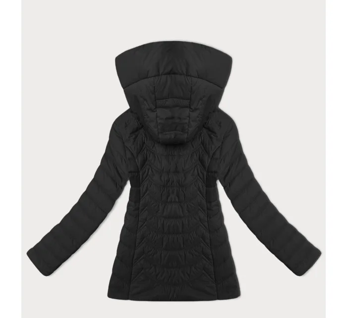 Černá dámská prošívaná bunda s kapucí J Style (16M9238-392) Černá dámská prošívaná bunda s kapucí J Style (16M9238-392)