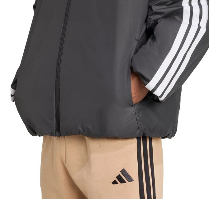 Pánská bunda adidas Essentials Climawarm 3-Stripes Insulated Hooded Jacket black JM4042 pánské oblečení Pánská bunda adidas Essentials Climawarm 3-Stripes Insulated Hooded Jacket black JM4042 pánské oblečení