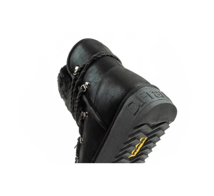 dámské sněhové boty zimní módní model 21395262 zateplené černé dámské - D.Franklin