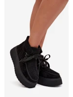 Dámské sněhule na platformě s kožíškem Černé model 21709544 - Boto Dámské sněhule na platformě s kožíškem Černé model 21709544 - Boto