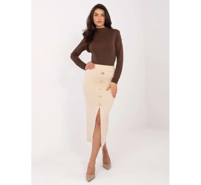 Sukně PM SD YIS1059.71 světle béžová Sukně PM SD YIS1059.71 světle béžová