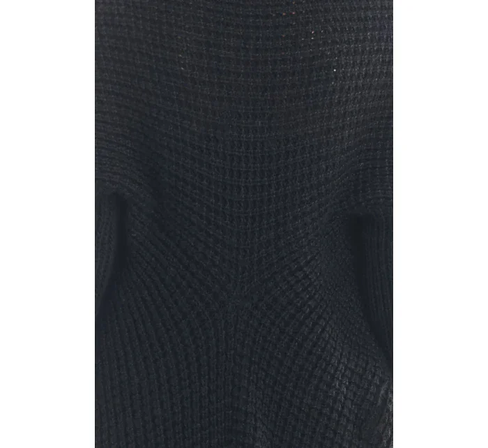 Dámský svetr model 18901109 černý - awama