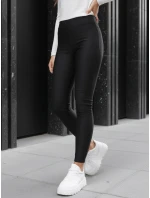 Dámské legíny černé FashionStreet UY2730 Dámské legíny černé FashionStreet UY2730