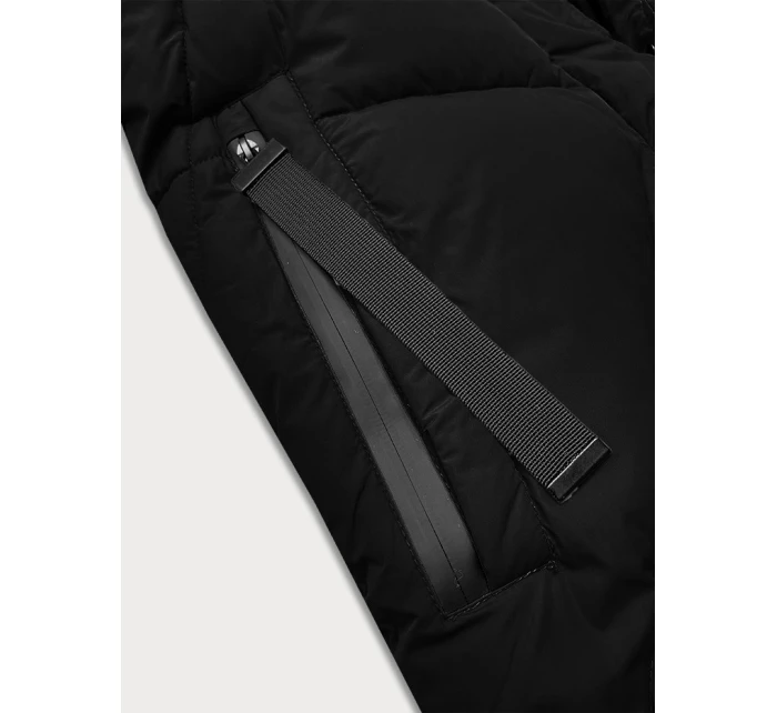 Zimowa kurtka damska  czarna model 21248025 - J.STYLE