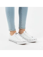 W model 22018124 bílé prolamované nízké tenisky - Big Star W model 22018124 bílé prolamované nízké tenisky - Big Star