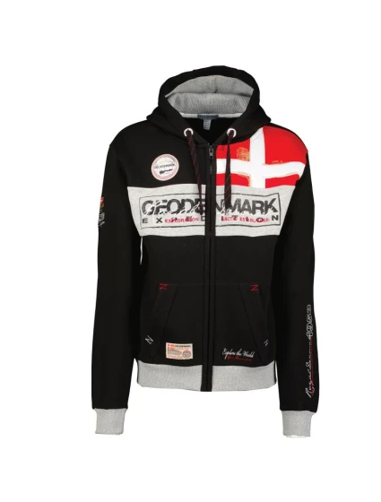 Pánská mikina na zip Flyer DB MEN 100 černá pánské model 21350365 - Geographical Norway