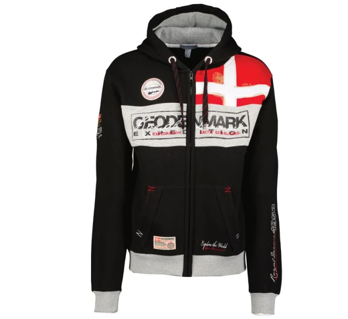 Pánská mikina na zip Flyer DB MEN 100 černá pánské model 21350365 - Geographical Norway