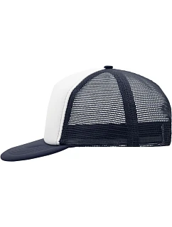 MB 5 panelová síťovaná kšiltovka 03. white/navy model 22495398 - Daiber