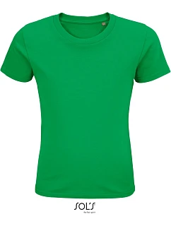 SOL'S Pioneer Kids Dětské tričko z bio bavlny 25.3578 kelly green