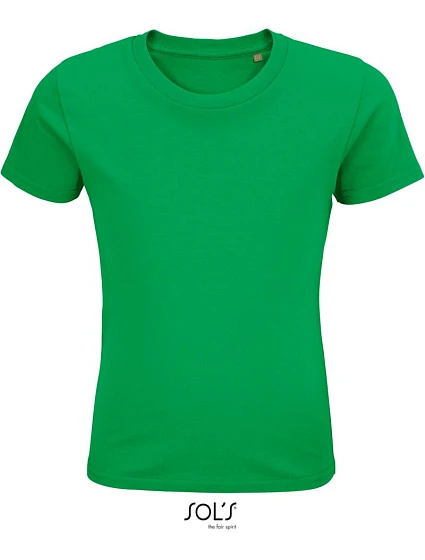 SOL'S Pioneer Kids Dětské tričko z bio bavlny 25.3578 kelly green SOL'S Pioneer Kids Dětské tričko z bio bavlny 25.3578 kelly green