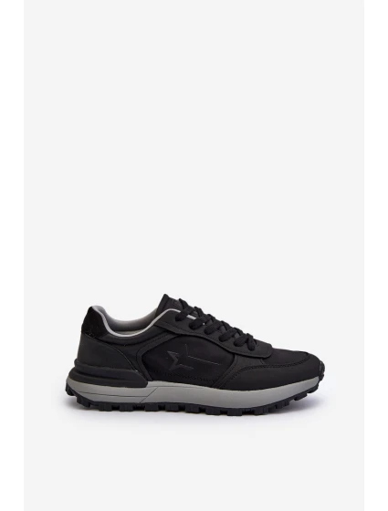 Pánské tenisky Big Star NN174069 Memory Foam System Černé Pánské tenisky Big Star NN174069 Memory Foam System Černé