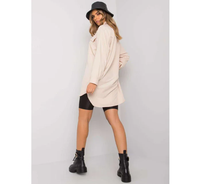 EM košile KS 678.57 světle béžová EM košile KS 678.57 světle béžová